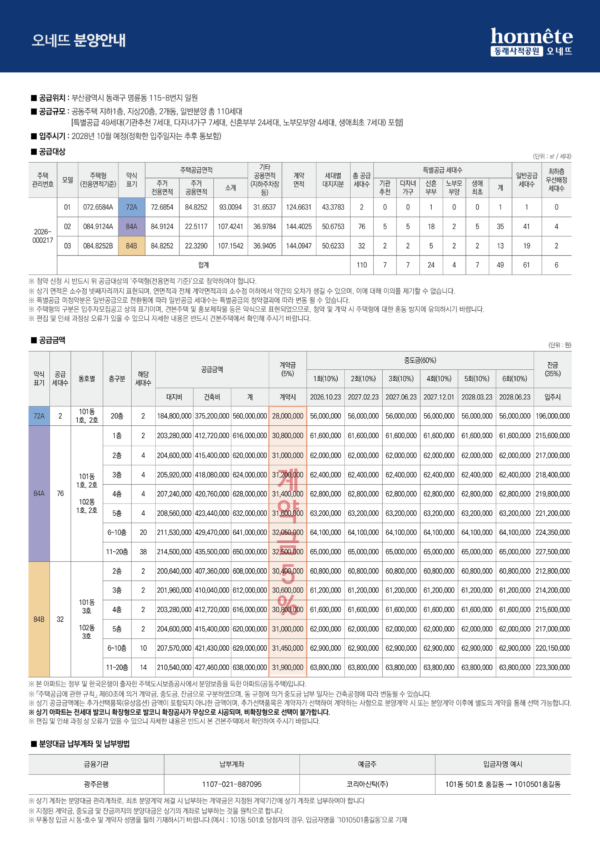 동래사적공원 오네뜨 공식 이미지